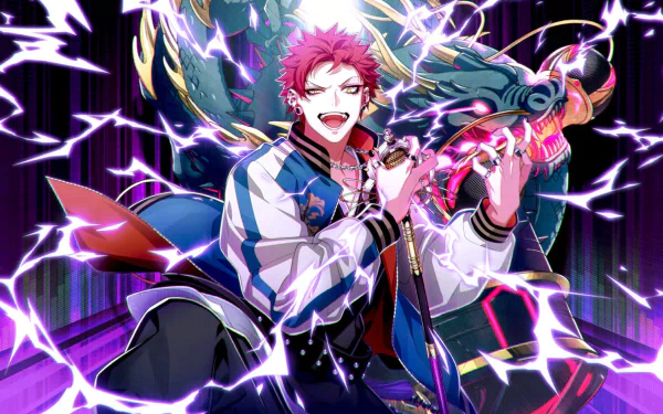 Kuko Harai Anime Hypnosis Mic HD Desktop Wallpaper | Background Image