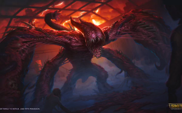  Smite X Stranger Things - The Mind Flayer Sylvanus