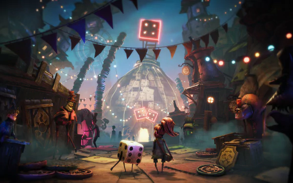 video game Lost in Random HD Desktop Wallpaper | Background Image