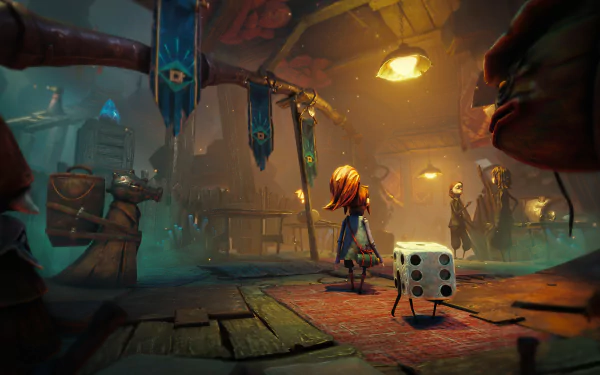 video game Lost in Random HD Desktop Wallpaper | Background Image