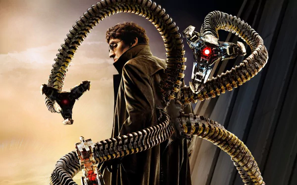 Alfred Molina Doctor Octopus movie Spider-Man 2 HD Desktop Wallpaper | Background Image