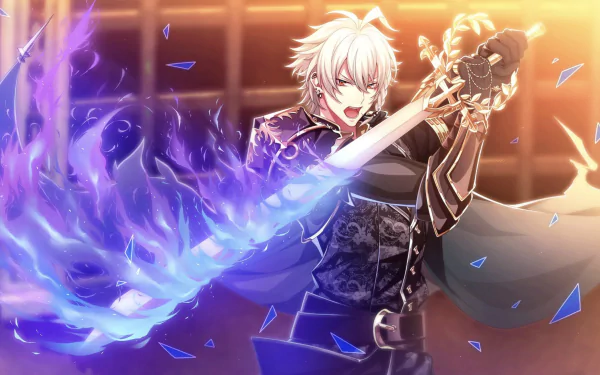 sword Samatoki Aohitsugi Anime Hypnosis Mic HD Desktop Wallpaper | Background Image