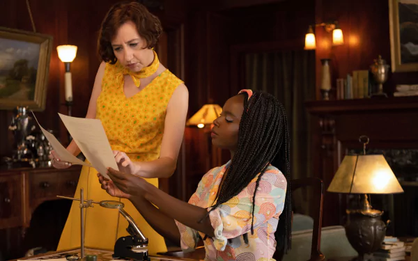 Kristen Schaal Maameyaa Boafo TV Show The Mysterious Benedict Society HD Desktop Wallpaper | Background Image