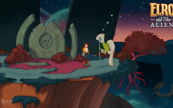 video game Elroy and the Aliens HD Desktop Wallpaper | Background Image