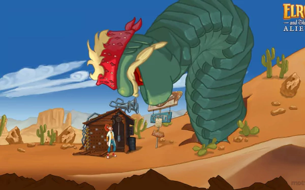 video game Elroy and the Aliens HD Desktop Wallpaper | Background Image