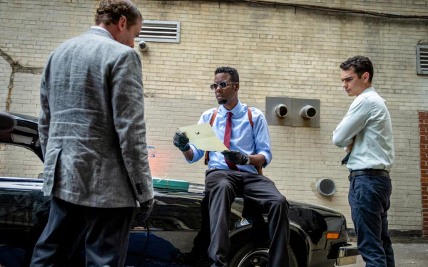 William Schenk Max Minghella Ezekiel 'Zeke' Banks Chris Rock movie spiral HD Desktop Wallpaper | Background Image