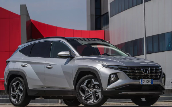  Silver 2021 Hyundai Tucson Plug-in Hybrid