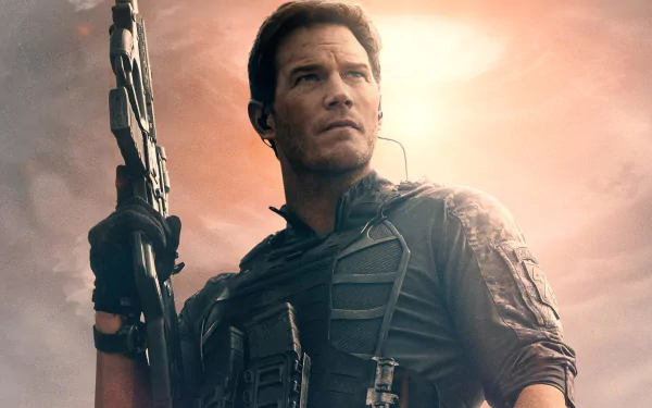 Chris Pratt movie The Tomorrow War HD Desktop Wallpaper | Background Image