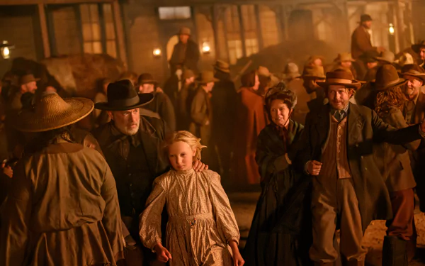 Helena Zengel Tom Hanks movie News of the World HD Desktop Wallpaper | Background Image