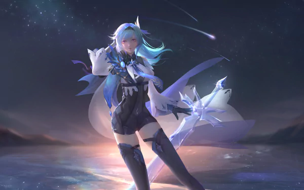 Eula (Genshin Impact) video game Genshin Impact HD Desktop Wallpaper | Background Image