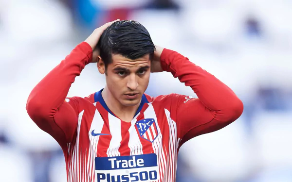 soccer Spanish Alvaro Morata Sports HD Desktop Wallpaper | Background Image