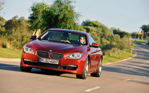  Red BMW 650i Coupé Worldwide (F13)