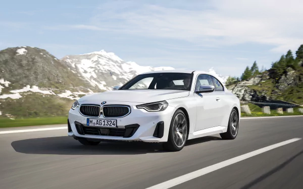  White BMW 220i Coupé Worldwide (G42)