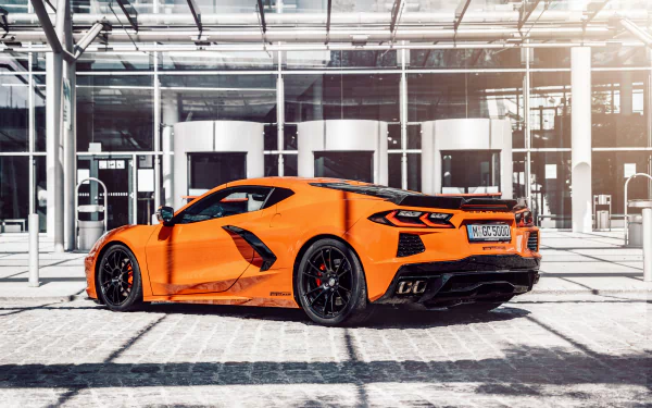  Orange 2021 Geiger Chevrolet Corvette (C8)