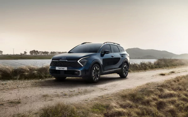  Blue Kia Sportage X-Line