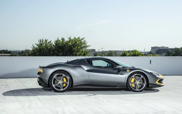  Silver 2022 Ferrari 296 GTB Assetto Fiorano (F171)