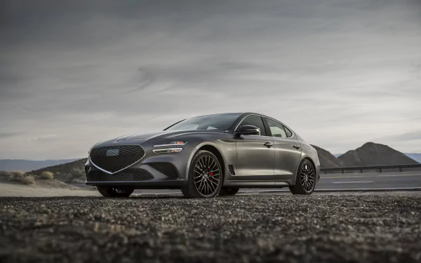  Grey 2022 Genesis G70 3.3T AWD