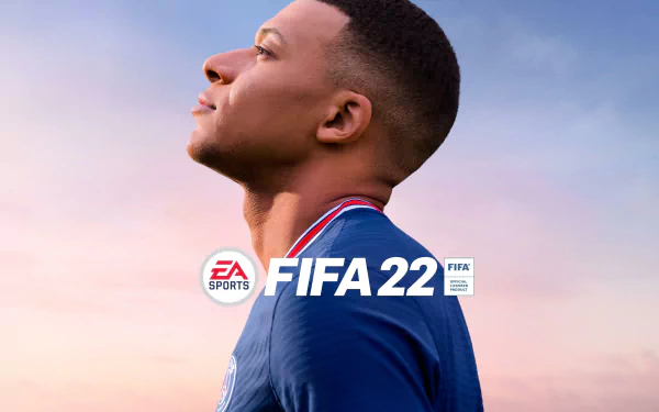 Kylian Mbappé video game FIFA 22 HD Desktop Wallpaper | Background Image