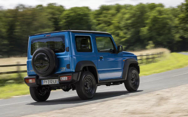  Blue 2021 Suzuki Jimny Commercial