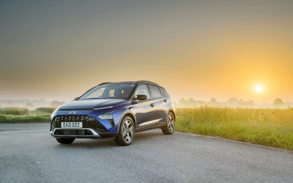  Blue 2021 Hyundai Bayon