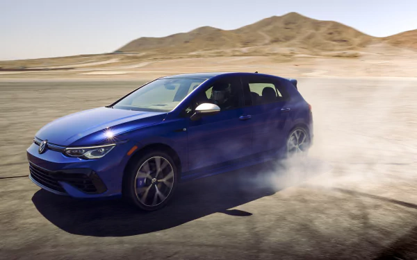  Blue 2022 Volkswagen Golf R