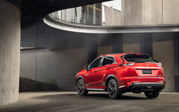  Red 2021 Mitsubishi Eclipse Cross PHEV