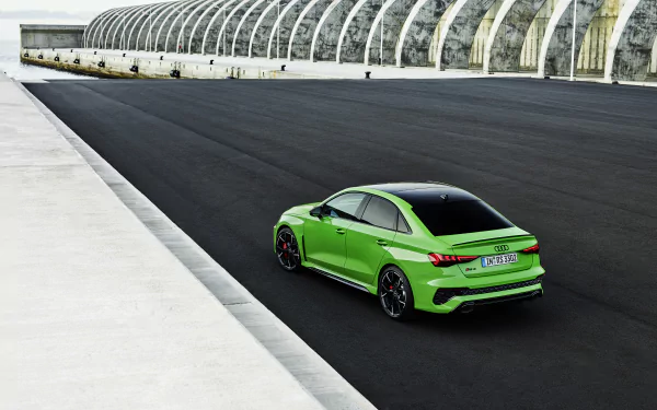 vehicle Audi RS3 Sedan HD Desktop Wallpaper | Background Image
