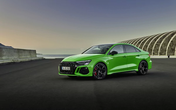 vehicle Audi RS3 Sedan HD Desktop Wallpaper | Background Image