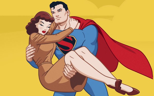 Movie Superman (1940) Superman Lois Lane HD Wallpaper | Background Image