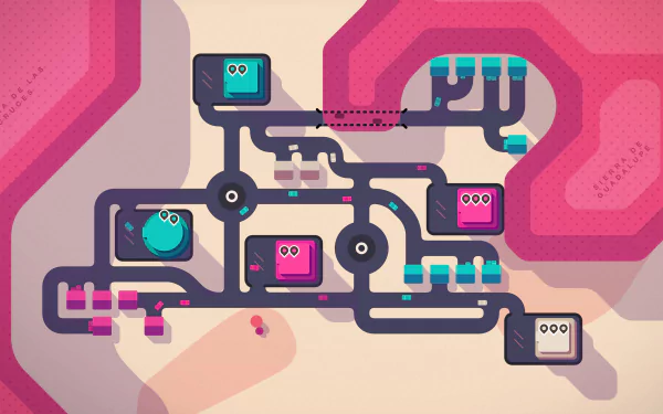 video game Mini Motorways HD Desktop Wallpaper | Background Image