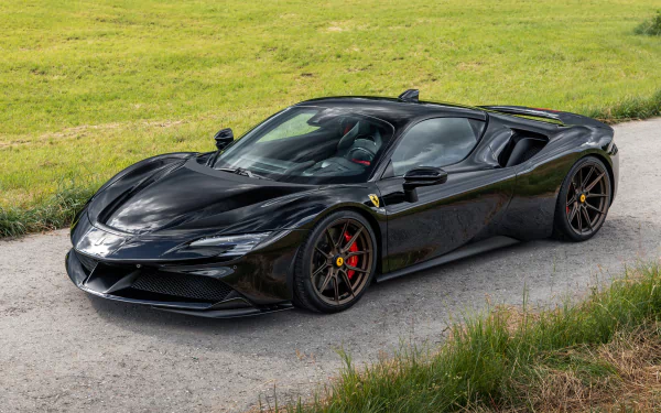  Black 2021 Novitec Ferrari SF90 Stradale
