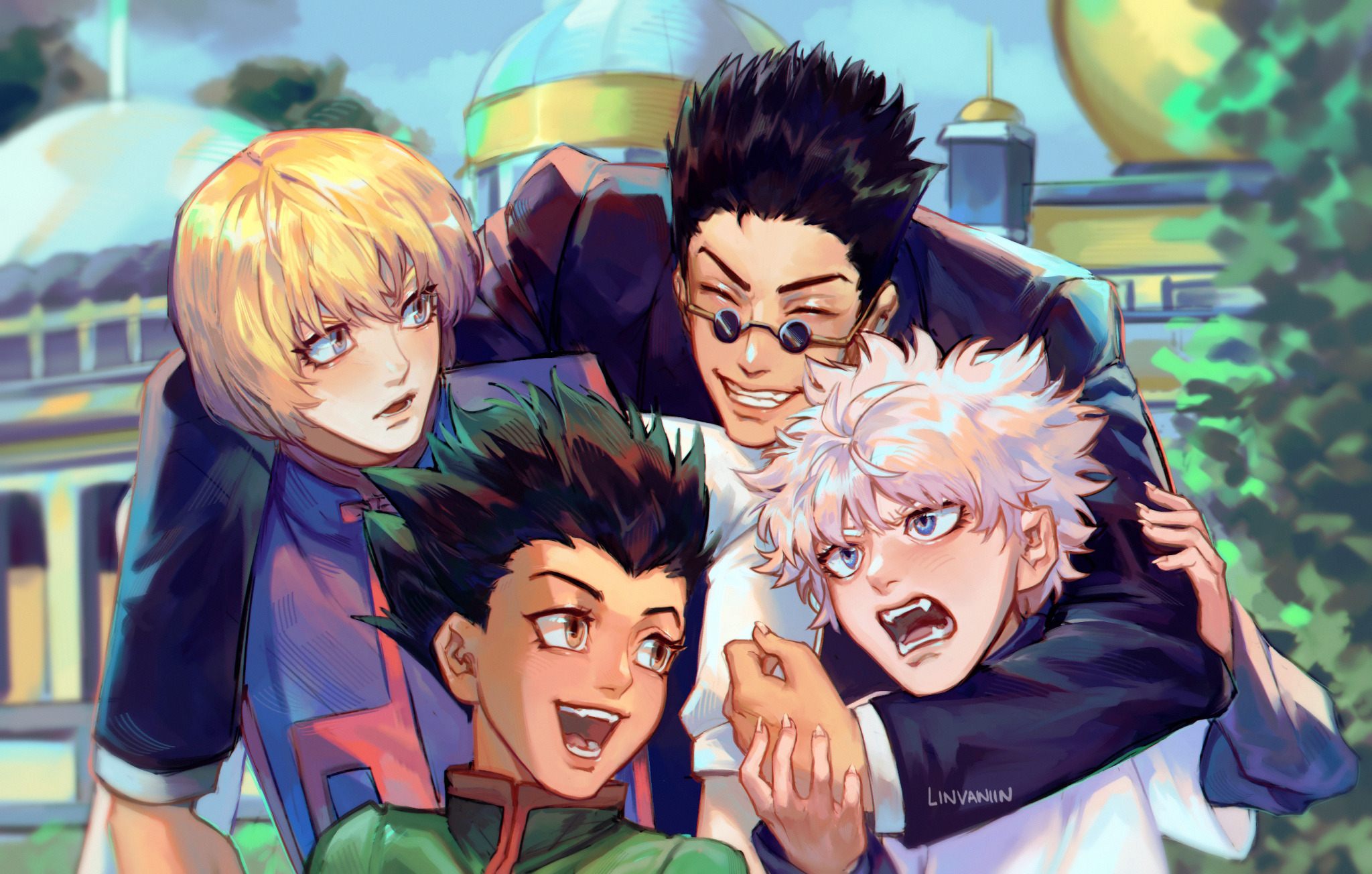 Hunter x Hunter, anime boys, HD Wallpaper