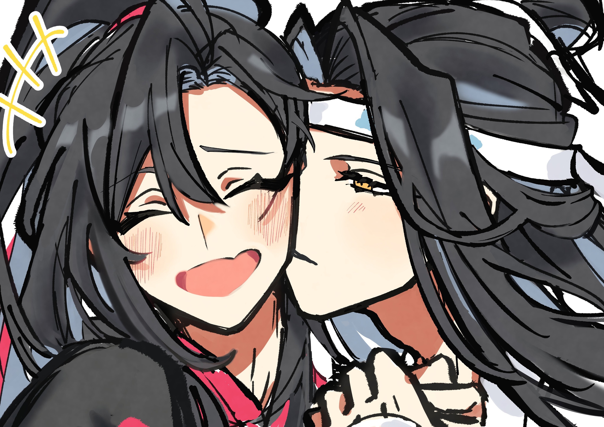 Download Kiss Wei Wuxian Wei Ying Lan Zhan Lan Wangji Anime Mo Dao Zu