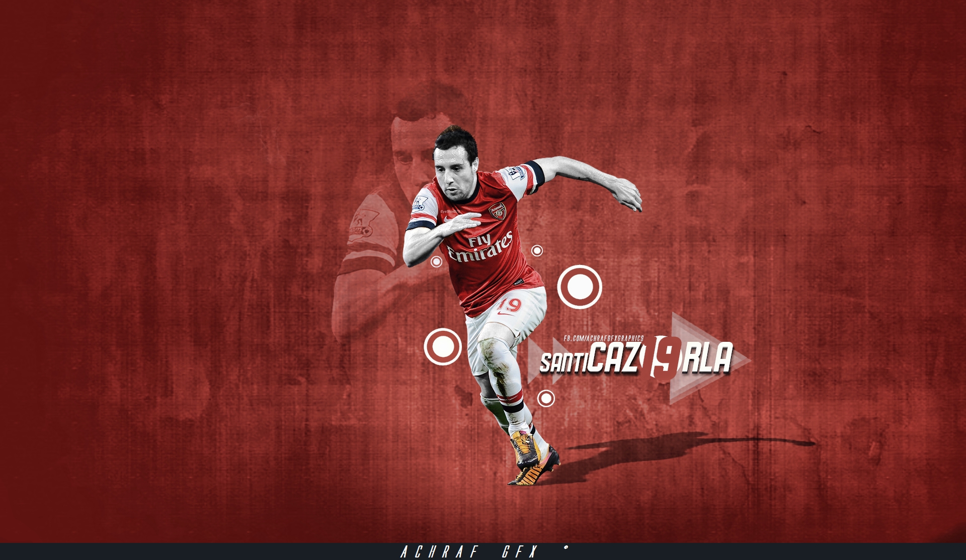 fondo de pantalla del arsenal de santi cazorla