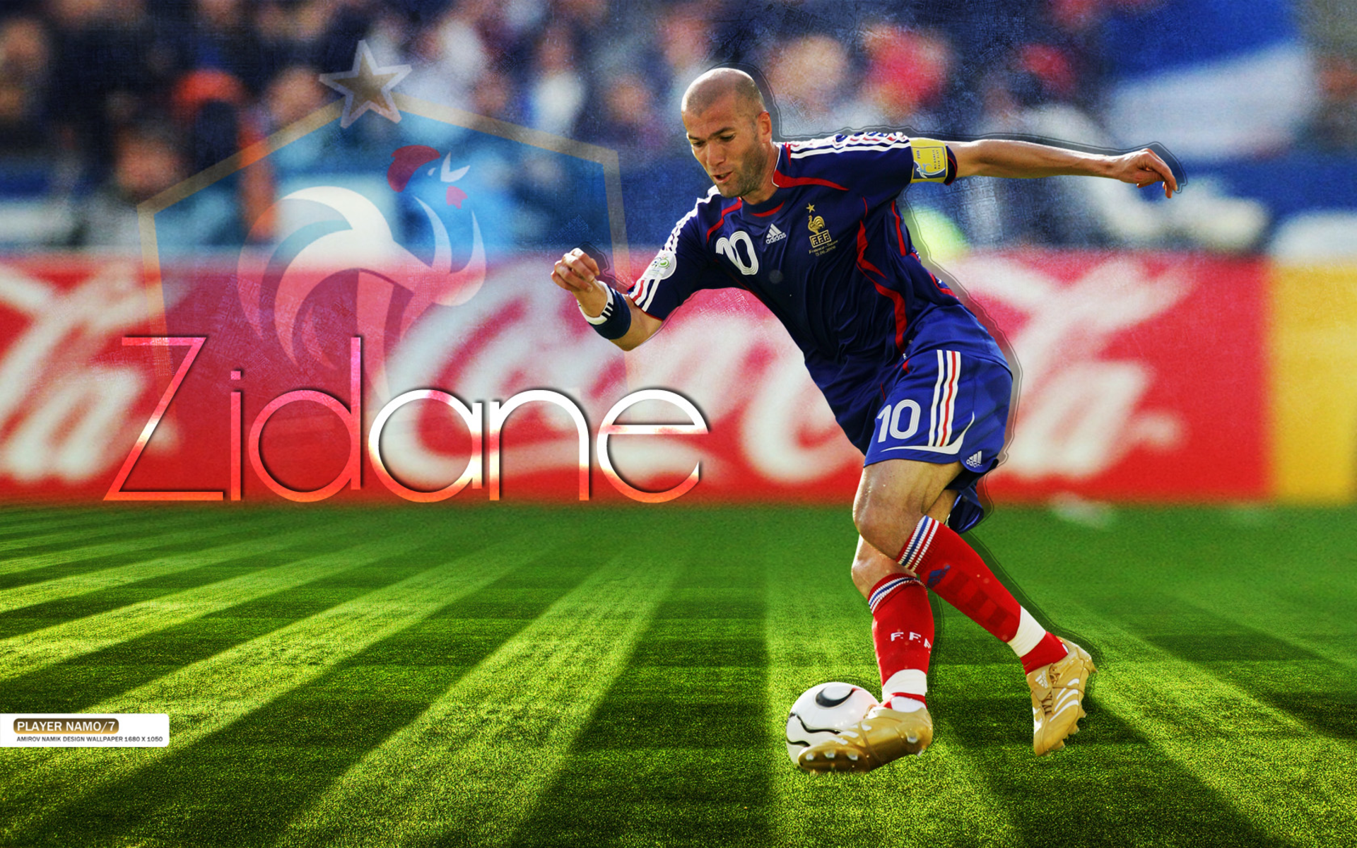 Sports Zinedine Zidane HD Wallpaper Background Image. 