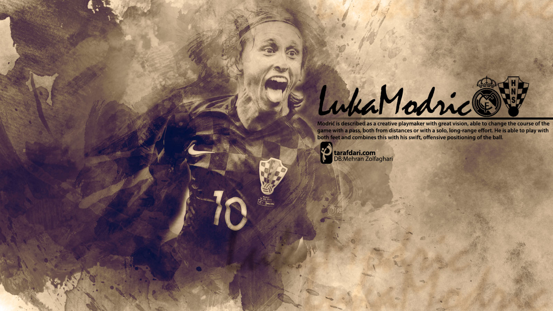Sports Luka Modrić HD Wallpaper