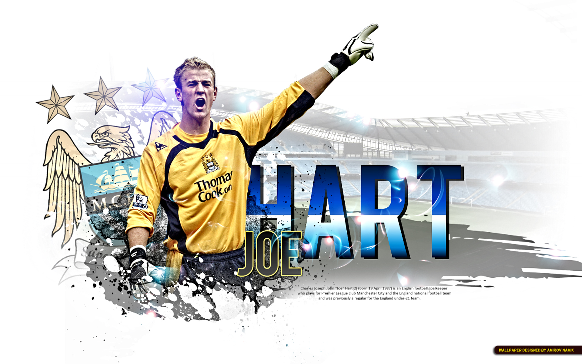 Sports Joe Hart HD Wallpaper | Background Image