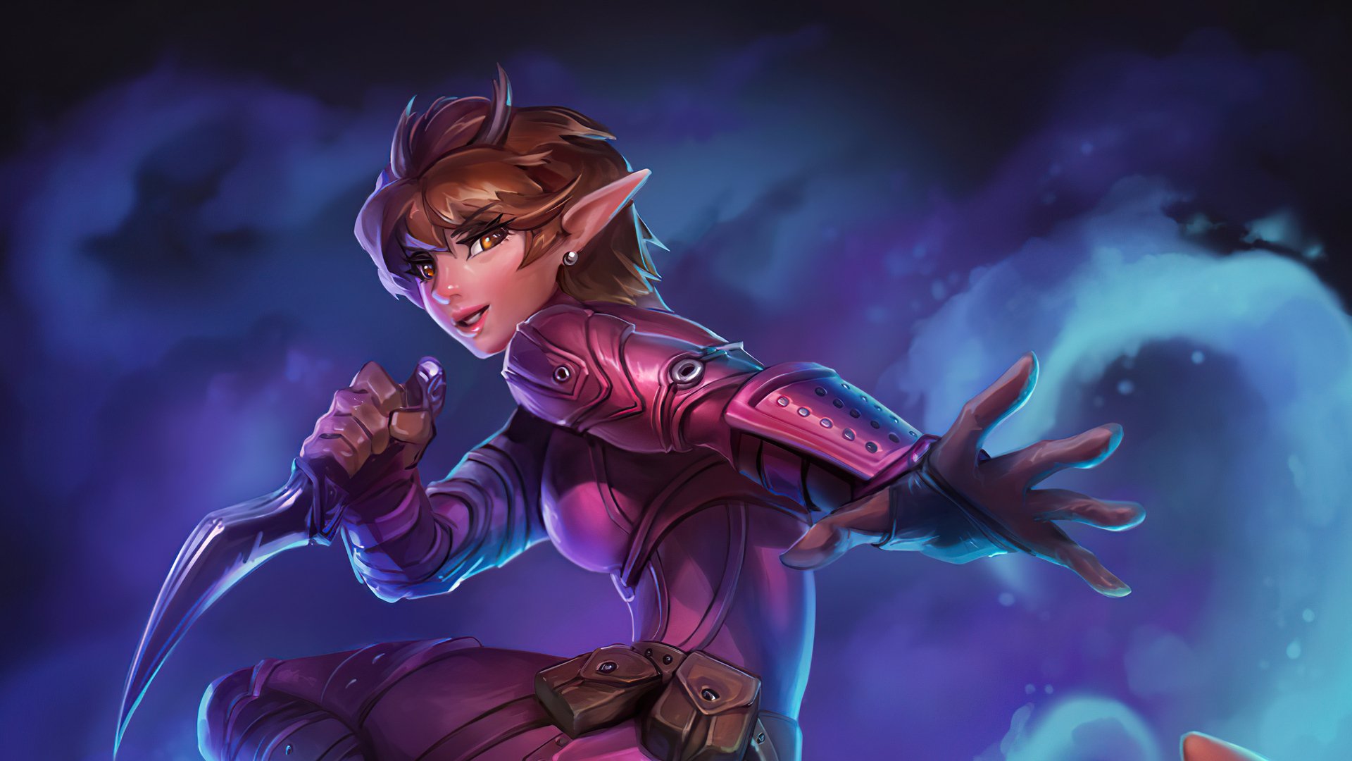 Download Fantasy Woman Warrior HD Wallpaper by imdrunkonTea