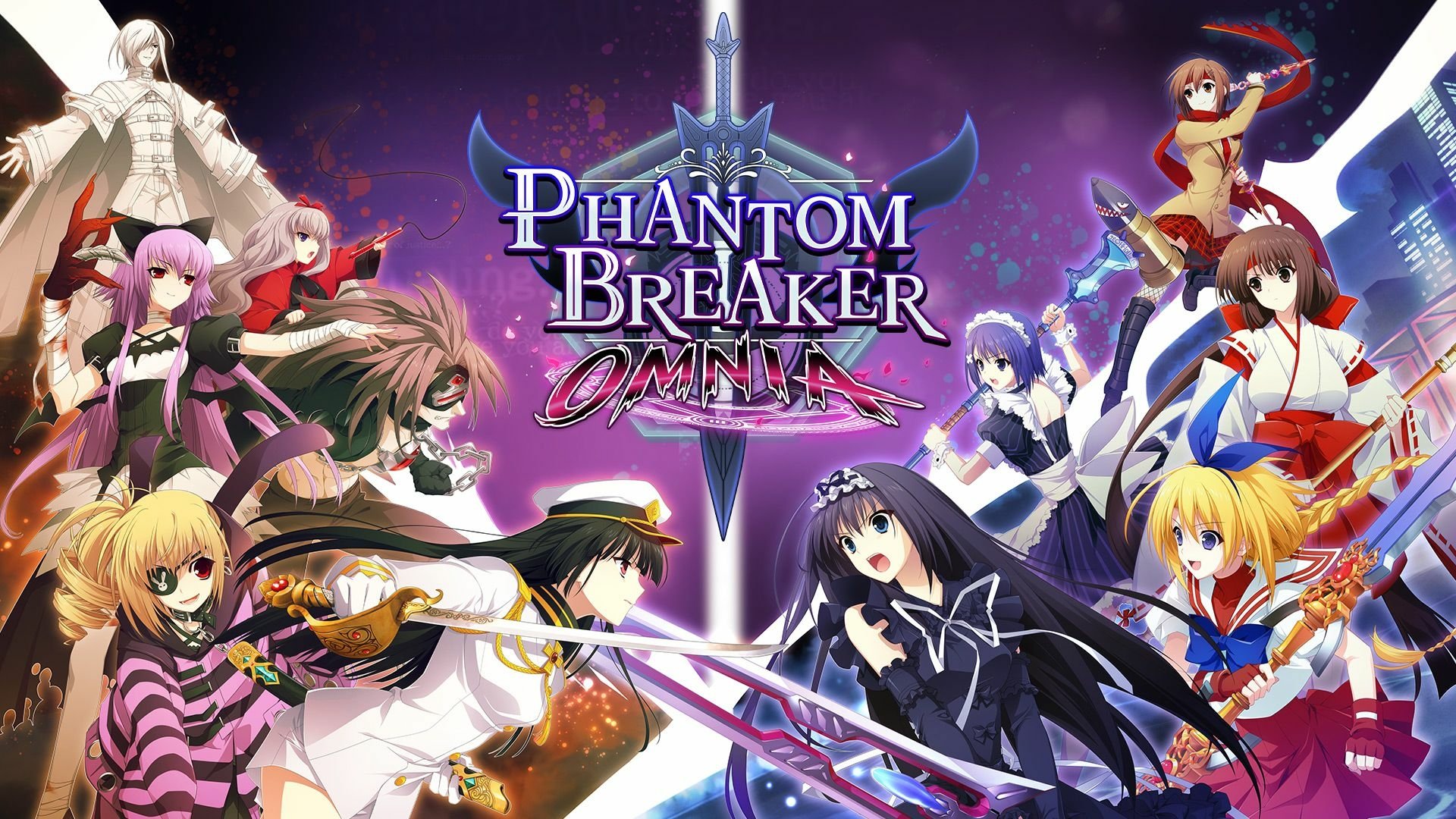 Download Video Game Phantom Breaker: Omnia HD Wallpaper