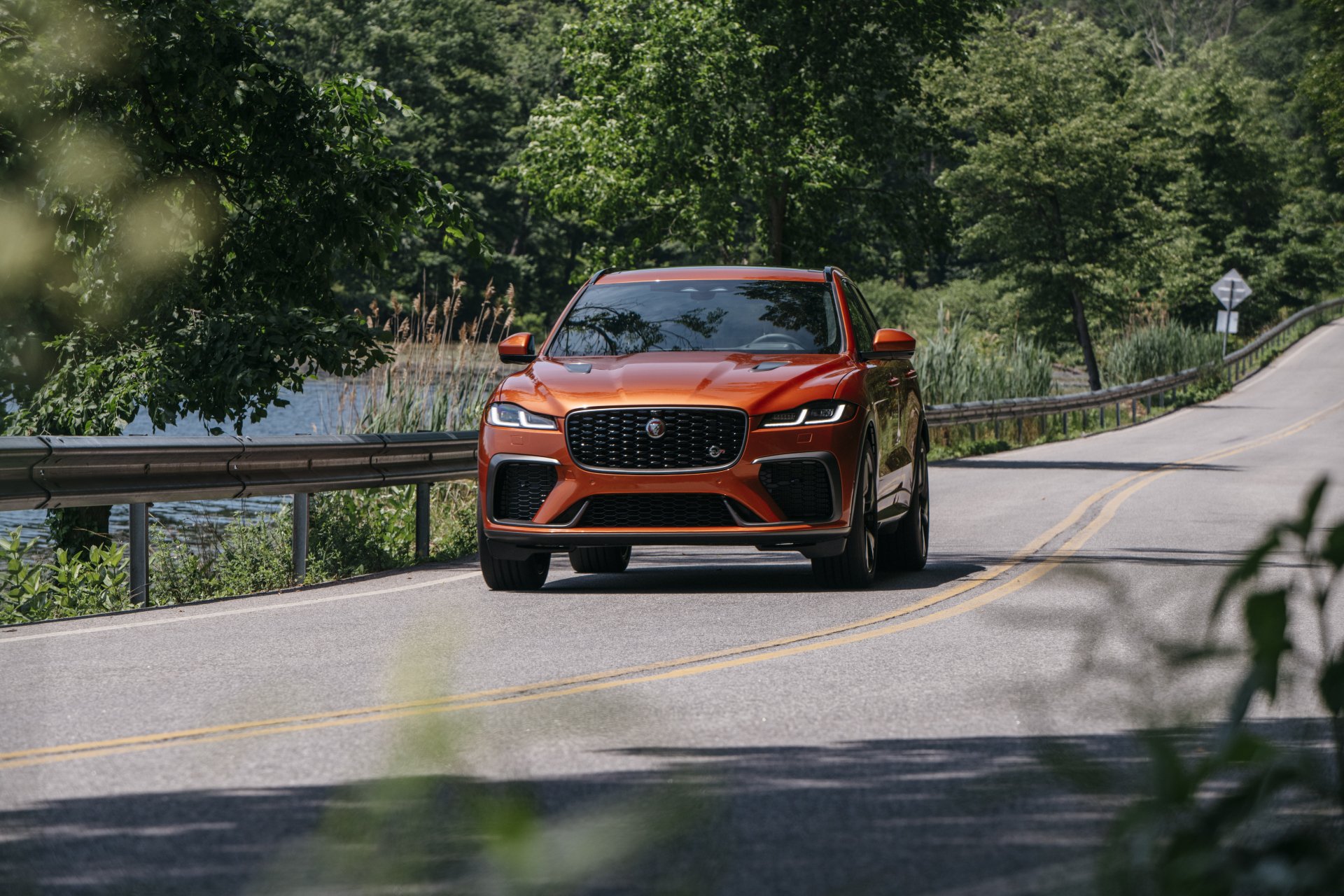 Download SUV Vehicle Jaguar F-Pace SVR 8k Ultra HD Wallpaper