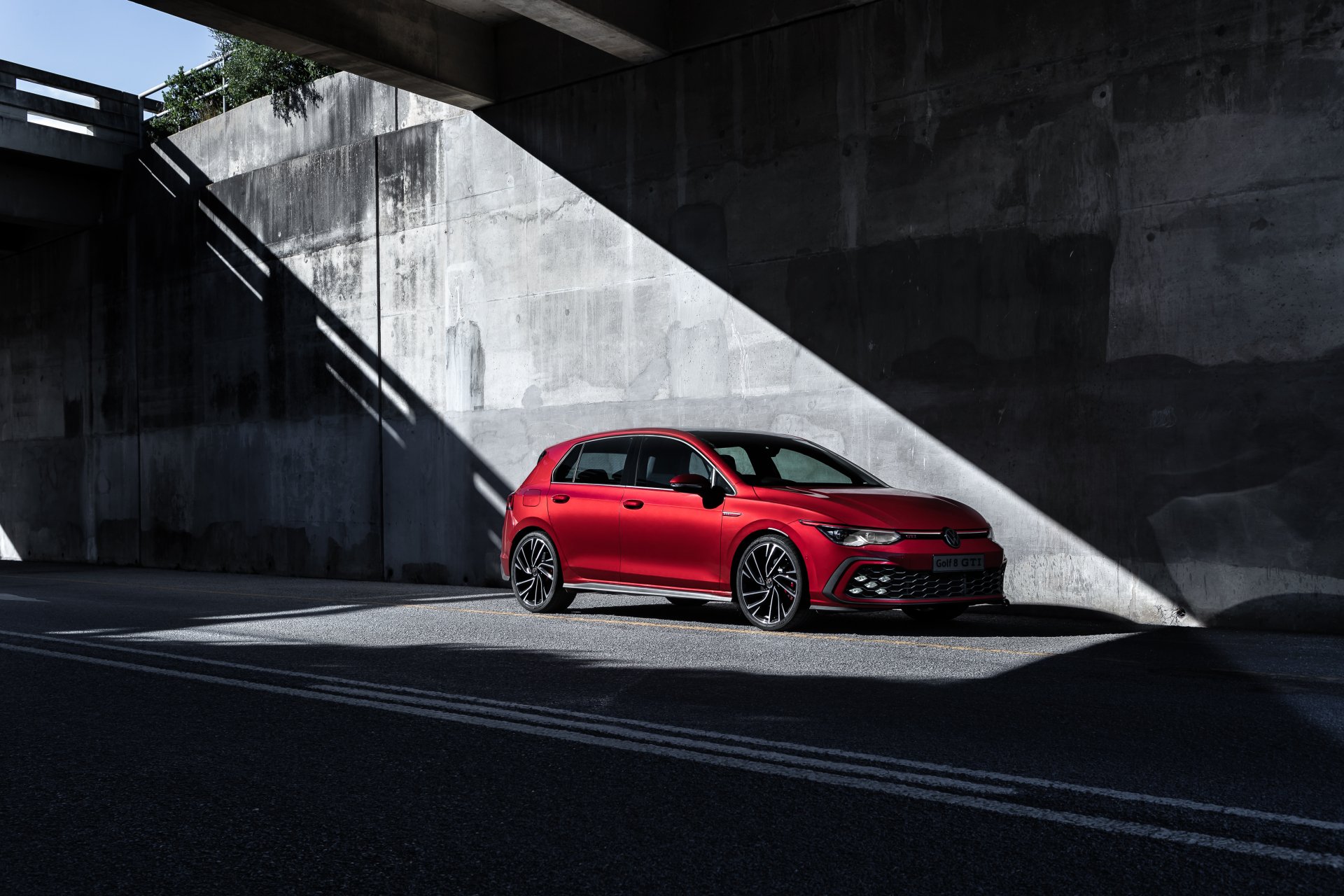 Download Compact Car Vehicle Volkswagen Golf GTI 4k Ultra HD Wallpaper