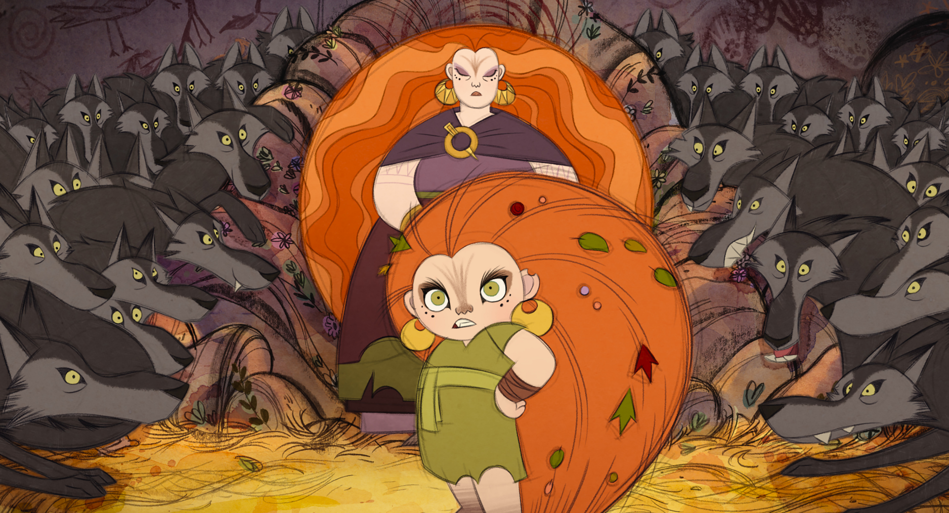 Download Moll Mactíre Mebh Óg Mactíre Movie Wolfwalkers HD Wallpaper