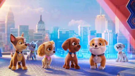 movie Paw Patrol: The Movie HD Desktop Wallpaper | Background Image