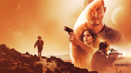 Ismael Cruz Córdova Sofia Boutella Brooklynn Prince movie Settlers HD Desktop Wallpaper | Background Image
