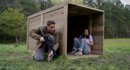 Justin Hartley movie The Hunt (2020) HD Desktop Wallpaper | Background Image