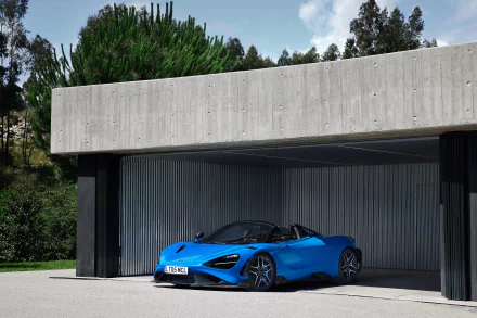 supercar McLaren 765LT vehicle McLaren 765LT Spider HD Desktop Wallpaper | Background Image