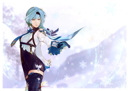 Eula (Genshin Impact) video game Genshin Impact HD Desktop Wallpaper | Background Image