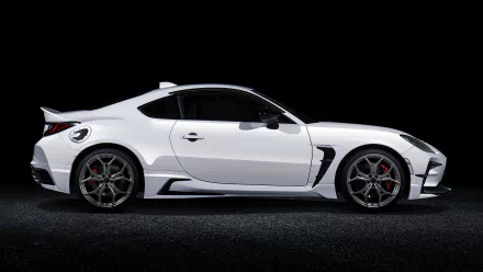  White Toyota GR 86 GR with GR Parts