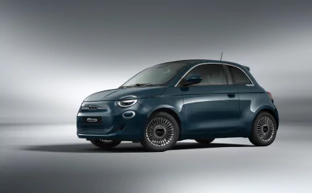  Blue Fiat 500 (332)