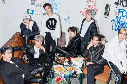 boy band K-pop music Stray kids HD Desktop Wallpaper | Background Image